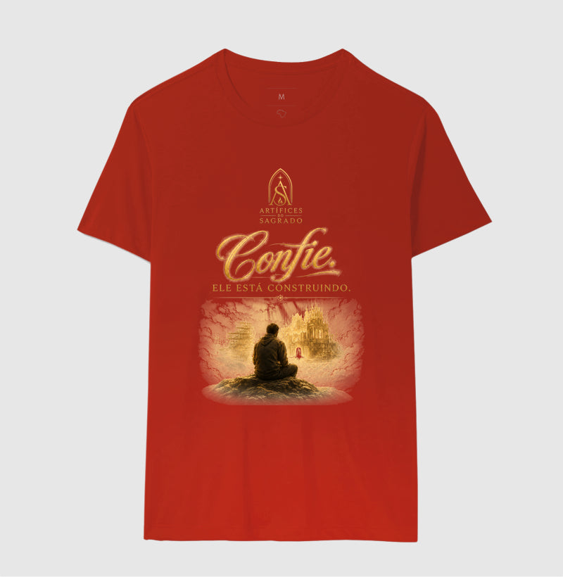 Camiseta Confie em Deus - Artífices do Sagrado