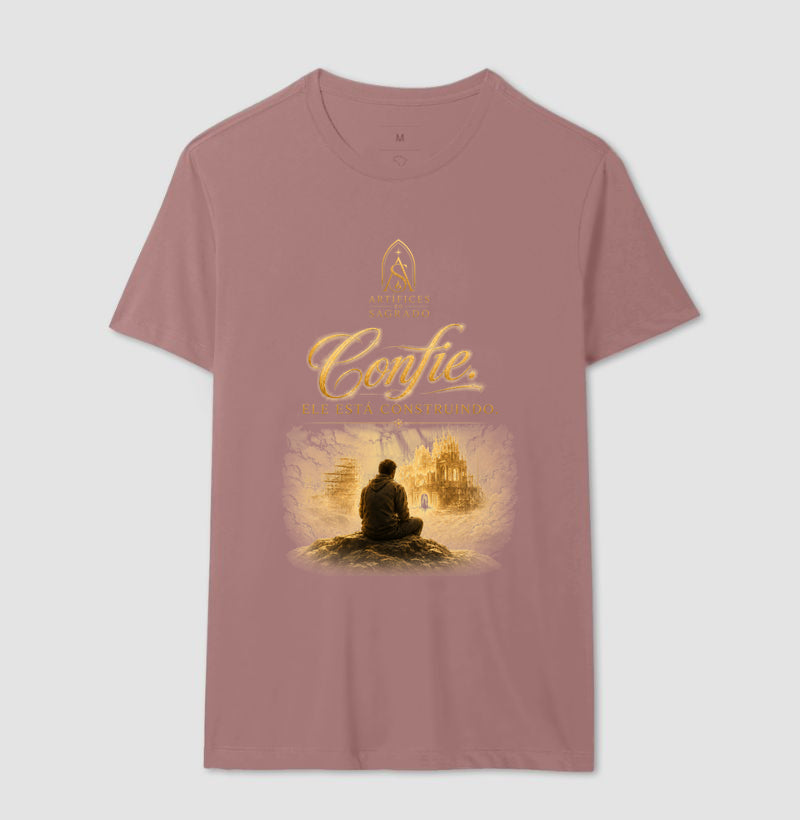 Camiseta Confie em Deus - Artífices do Sagrado